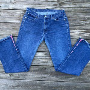 Ralph Lauren Women Jeans Blue Denim Boot Cut Jean Size 12